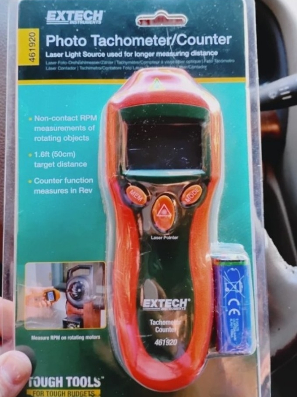 Photo Tachometer/Counter